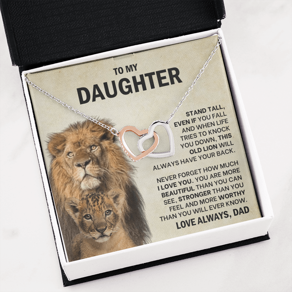 To My Daughter - Always Stand Tall - Gift From Dad