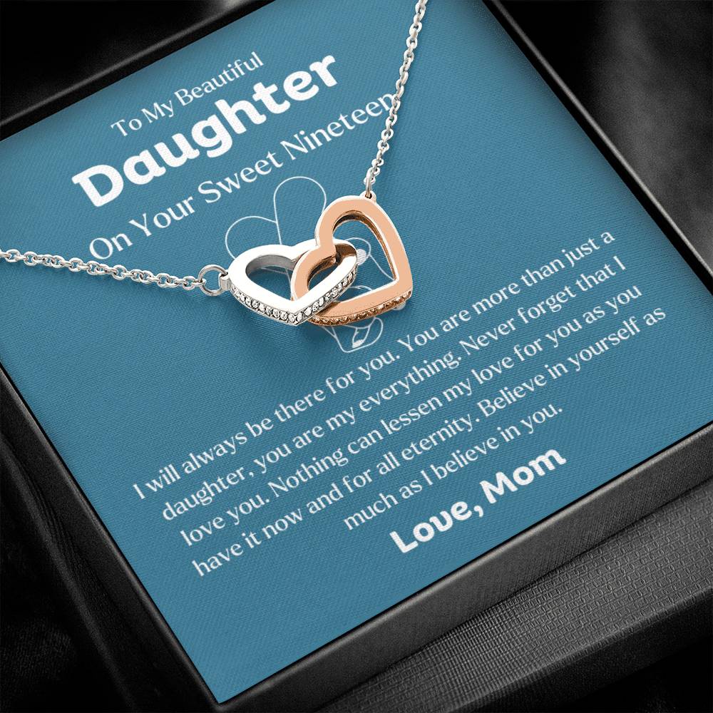 To My Daughter | On Your Sweet Nineteen Gift From Mom