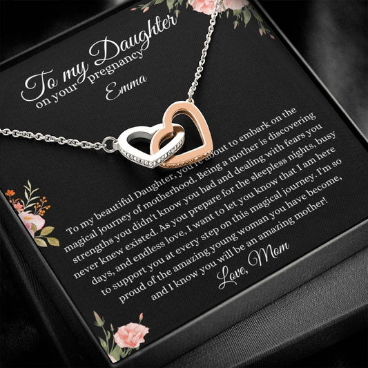 Pregnant Daughter Gift from Mom necklace