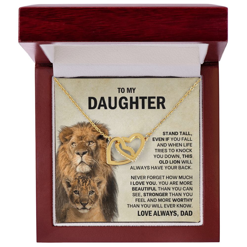 To My Daughter - Always Stand Tall - Gift From Dad