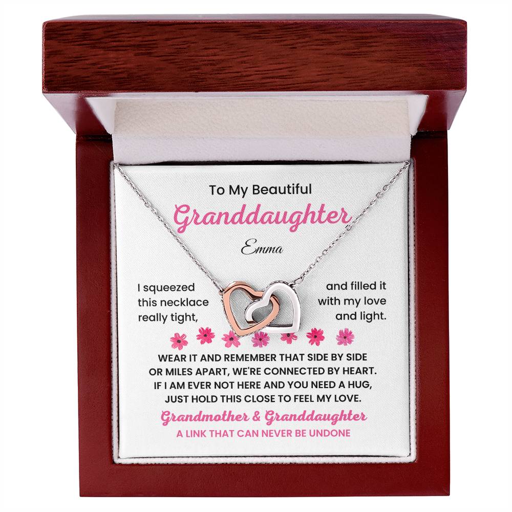 Cherished Bond - Interlocking Hearts Necklace