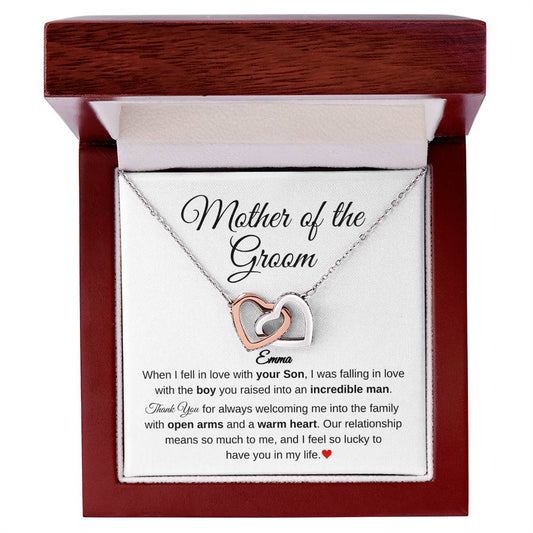 Personalized Mother of the Groom Gift from Bride