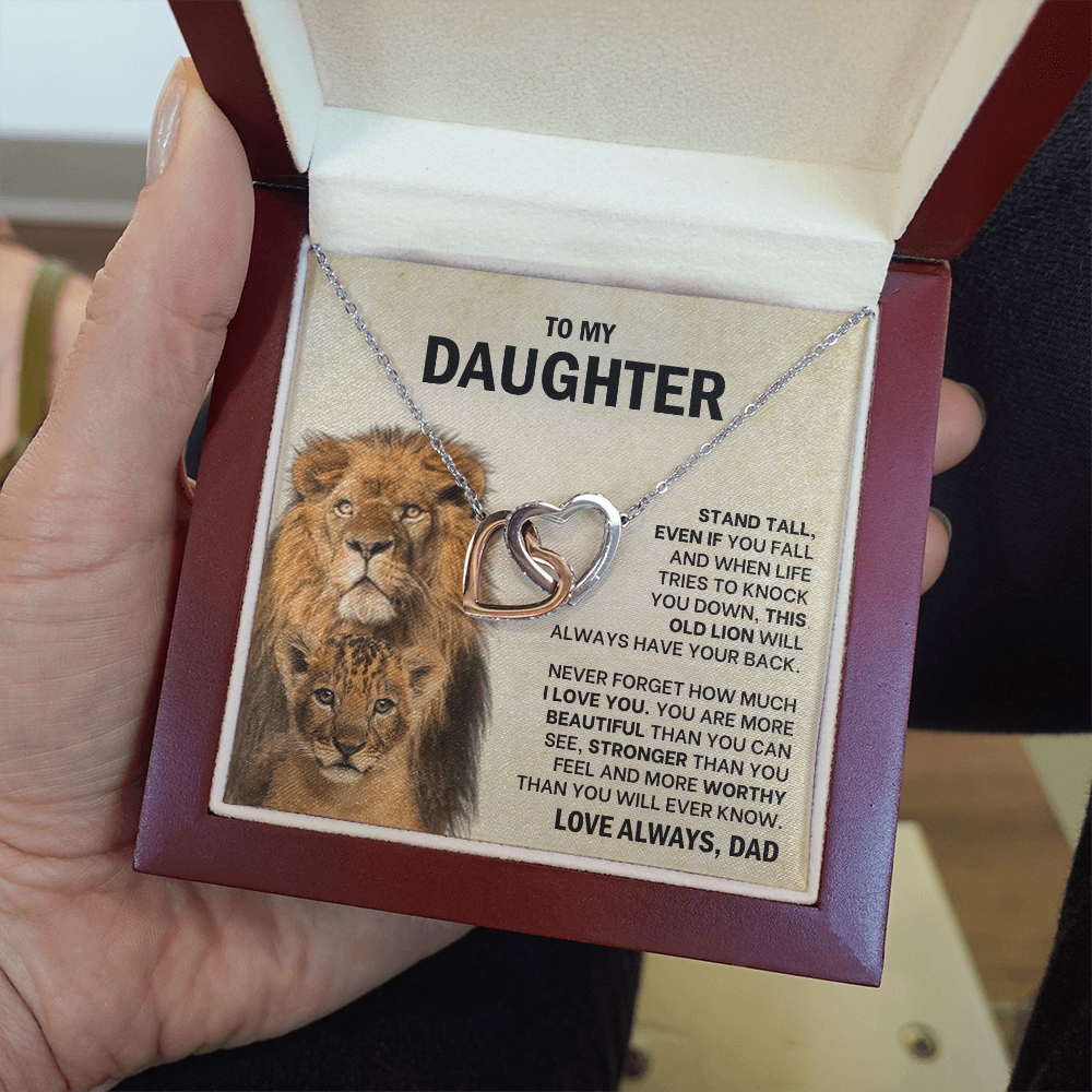 To My Daughter - Always Stand Tall - Gift From Dad