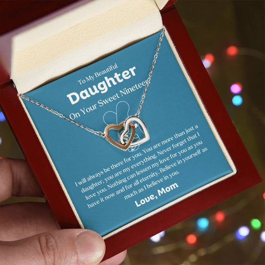 To My Daughter Necklace