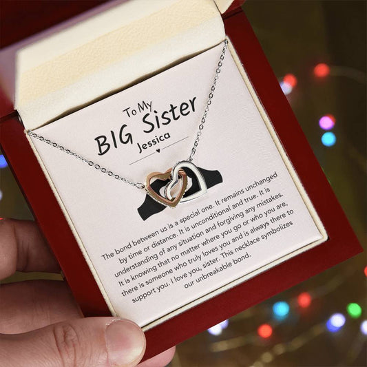 Personalized Big Sister Necklace