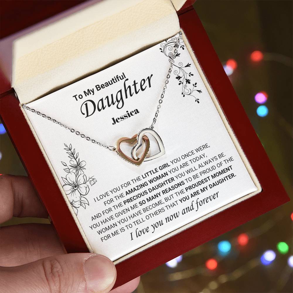 personalized gift for daughter necklace