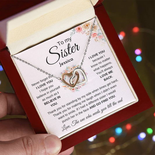 Personalized Sister Necklace