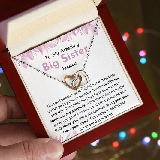 Big Sister Necklace Gift