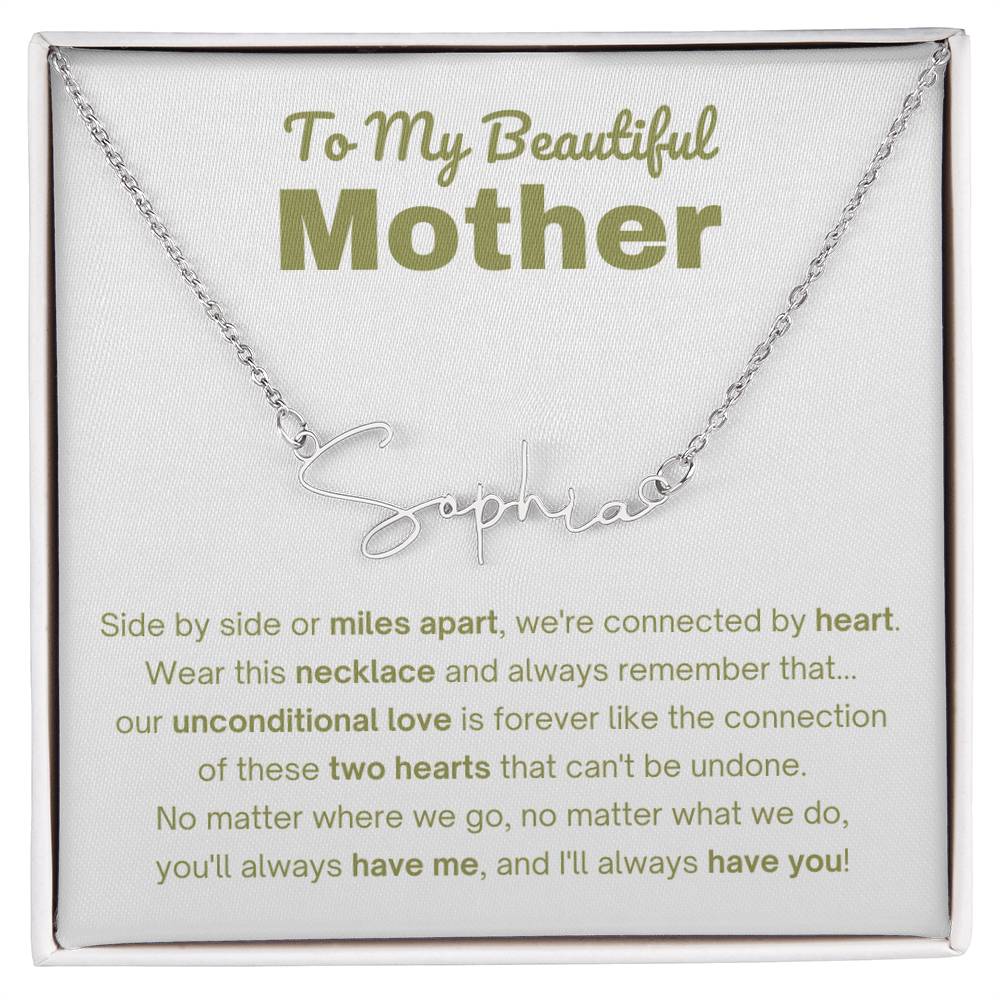 initial necklace for moms