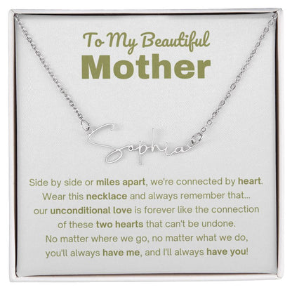 initial necklace for moms