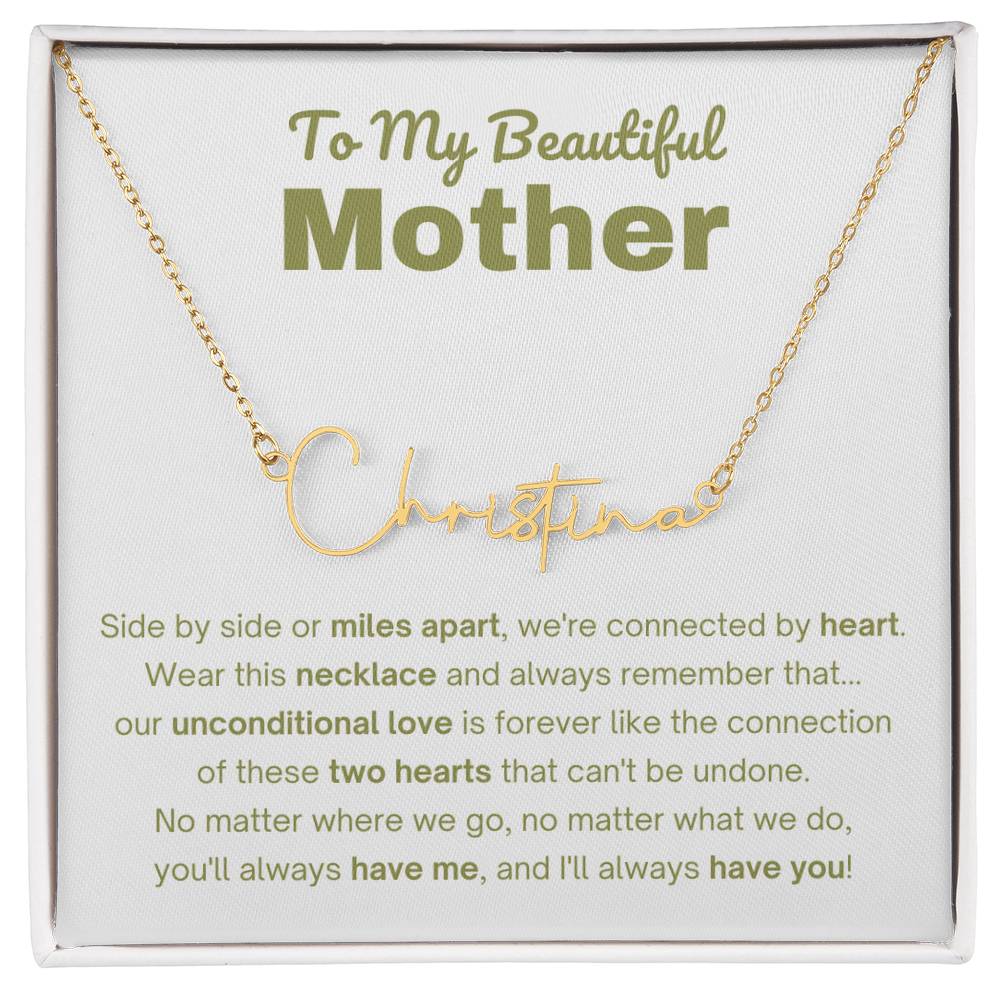 mothers necklace