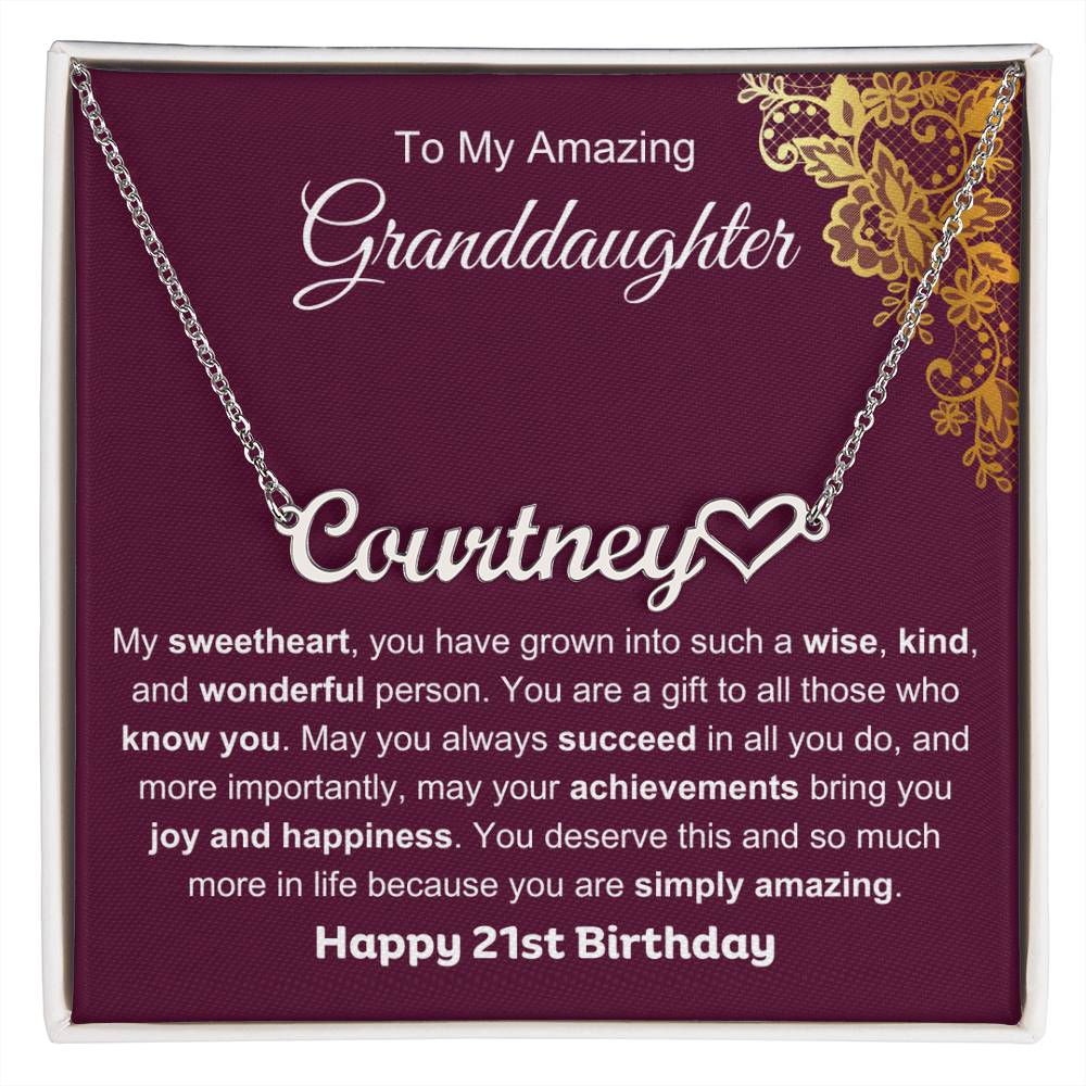 granddaughter 21st birthday gifts