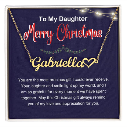 Personalized Christmas gift for daughter