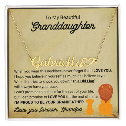 Granddaughter Birthday Gift Jewelry