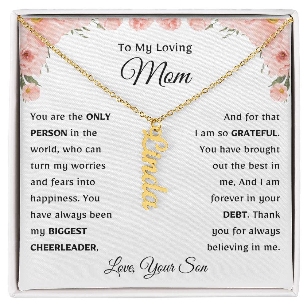 initial necklace for moms