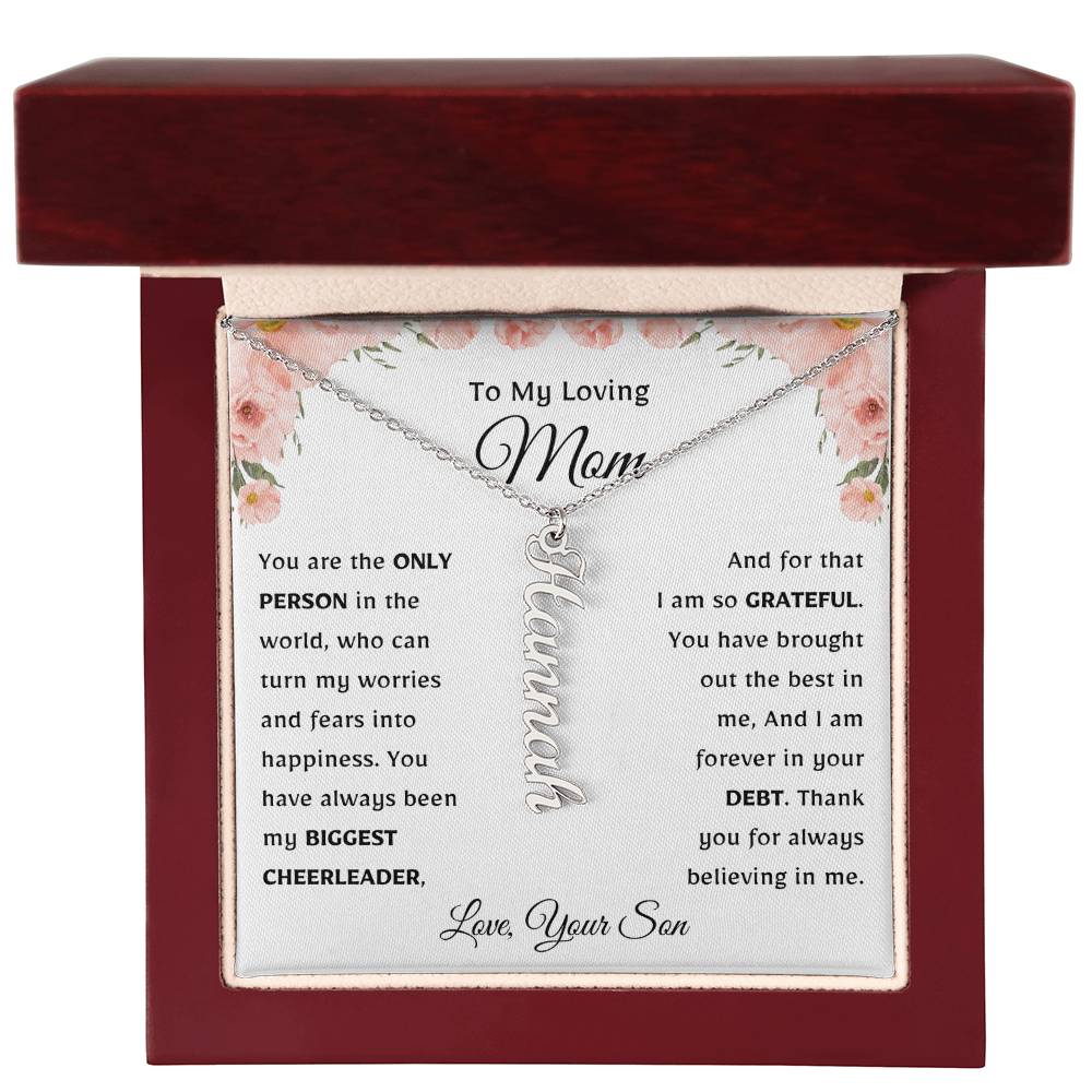 personalized necklace for mom