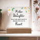 Mother & Daughter Gift Acrylic Plaque