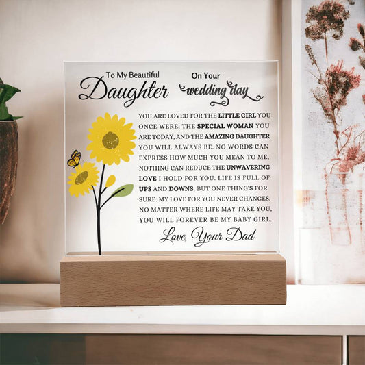 Heartwarming Dad Gift to Daughter On Wedding Day