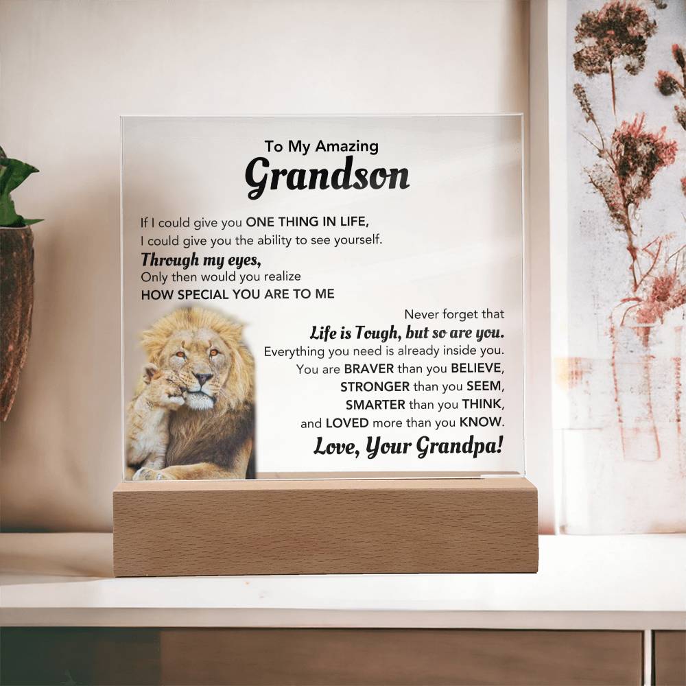 Amazing Gift for Grandson from Grandpa 