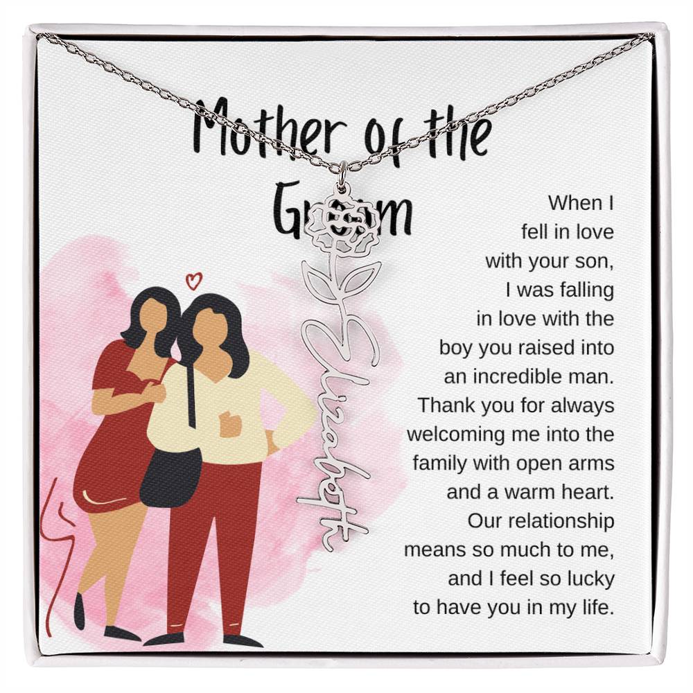 Mother of the Groom Gift for Wedding Day