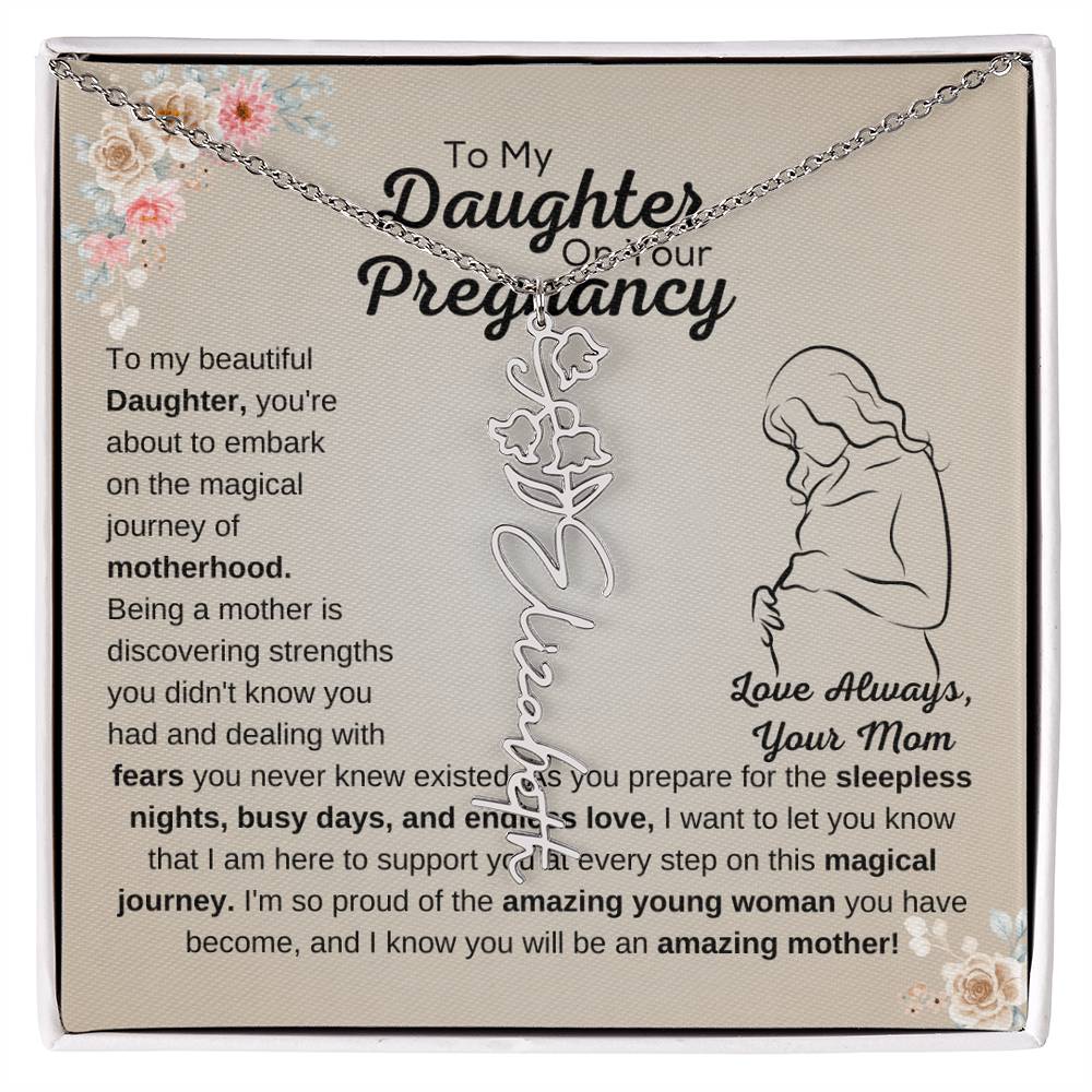 Beautiful Gift for Pregnant Daughter from Mother - May