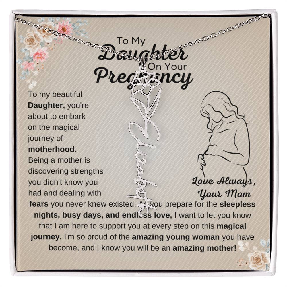 Beautiful Gift for Pregnant Daughter from Mother - December