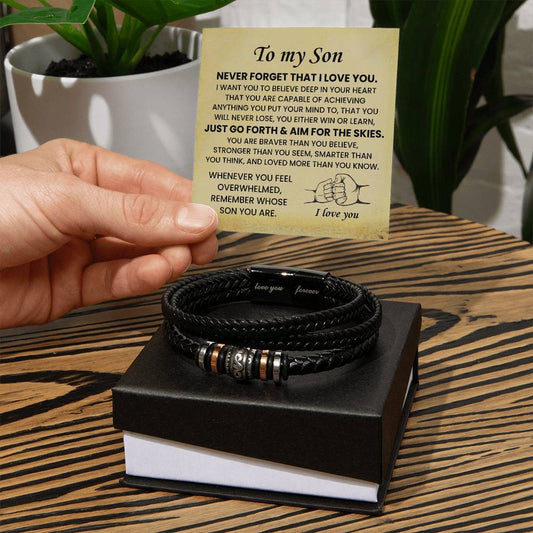 Son Gift from Dad Bracelet