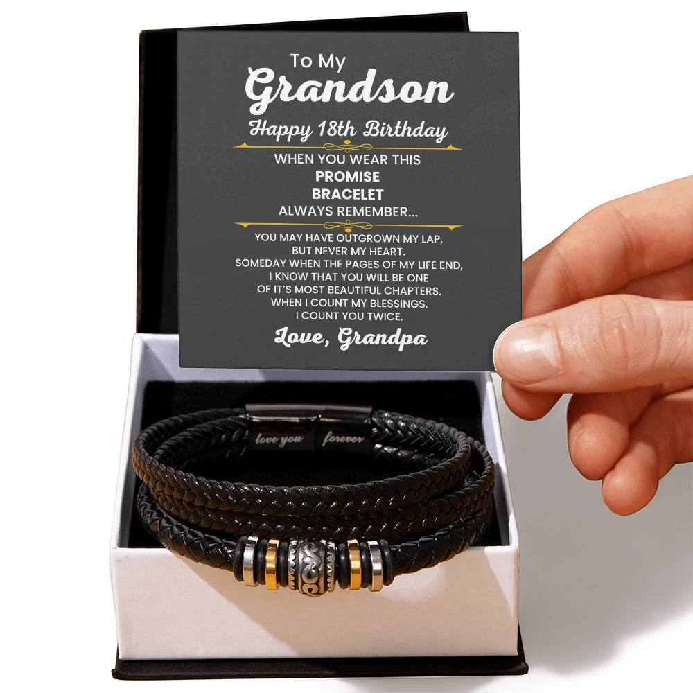 18th Birthday Gift for Grandson from Grandpa