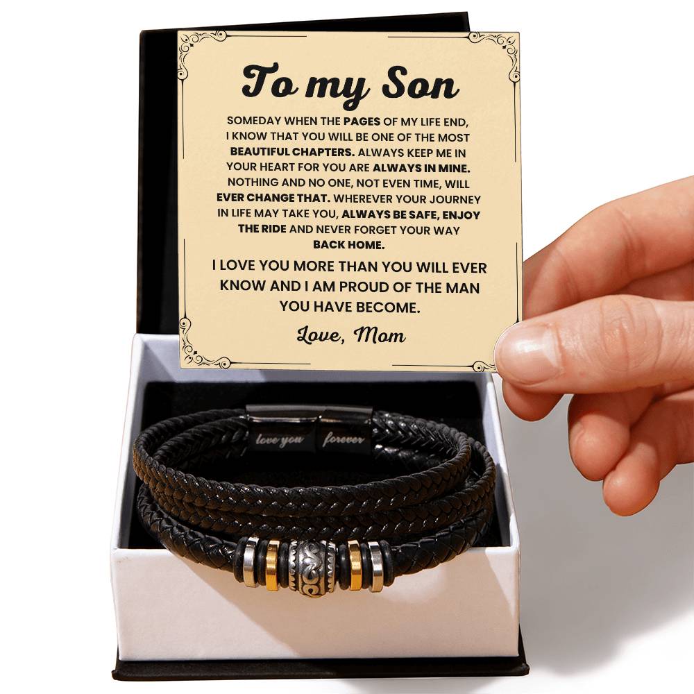 Mom's Sentimental Gift for Son