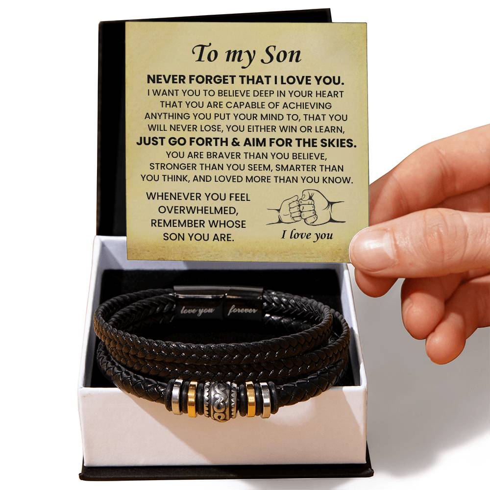 Son Gift from Dad Bracelet