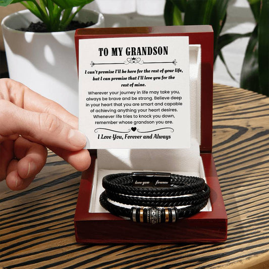 Grandson Bracelet Gift