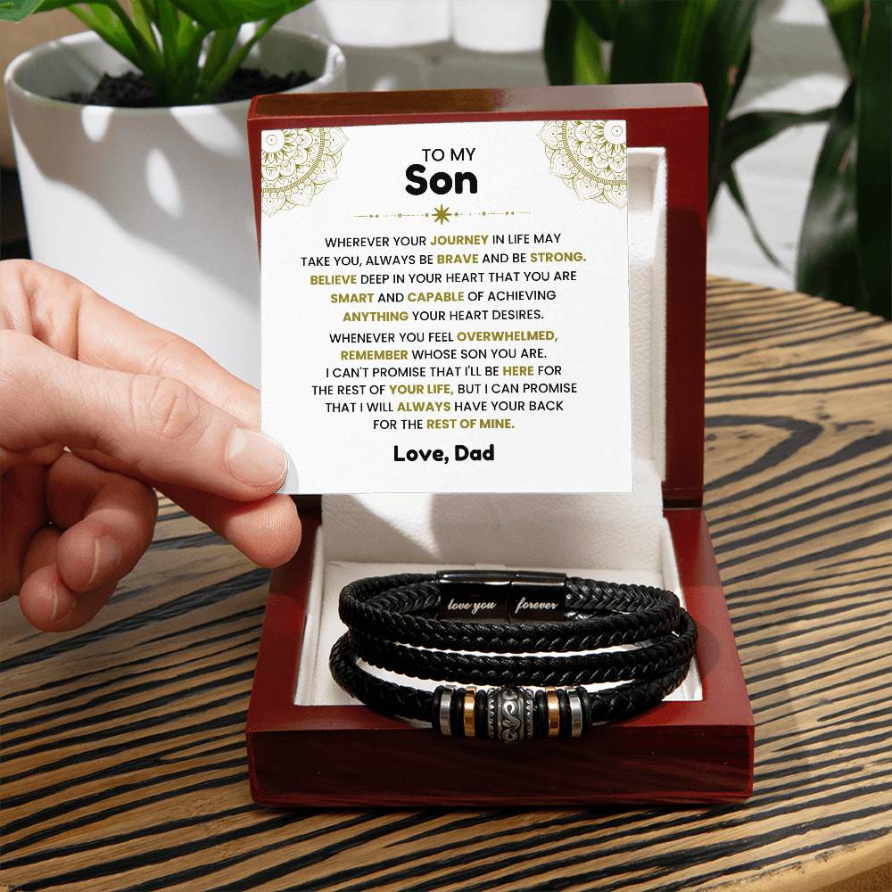 Dad Son Bracelet