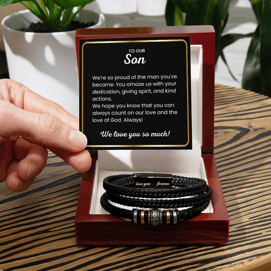 To Our Son Bracelet