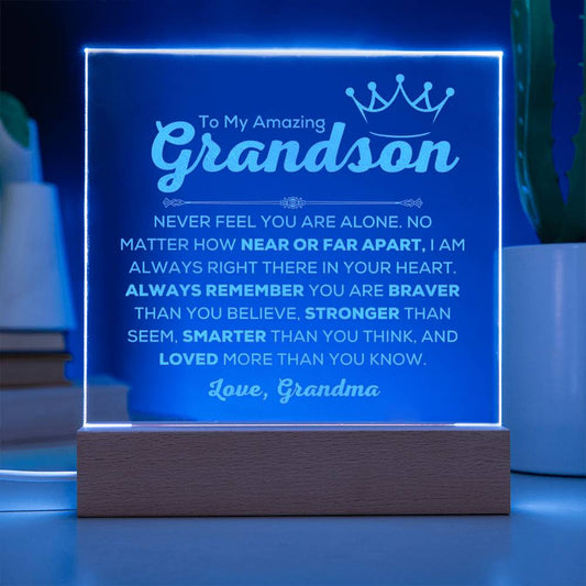 Personalized Grandson Gift from Grandfather