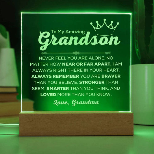 Personalized Grandson Gift from Grandfather