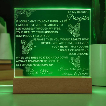 Mother-Daughter Gift with Multi-Color Display