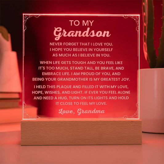 Unique Present for Grandson from Grandmother