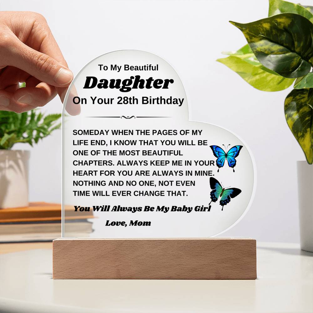 28th Birthday Gift for daughter