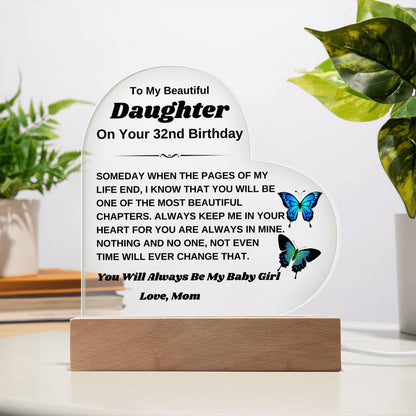 32nd Birthday Gift for her