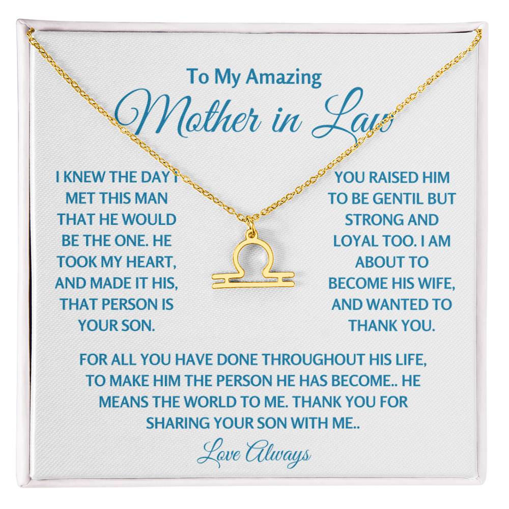 Mother In Law Jewelry Gift - Libta Gold