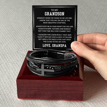 Men's Stylish Leather Bracelet