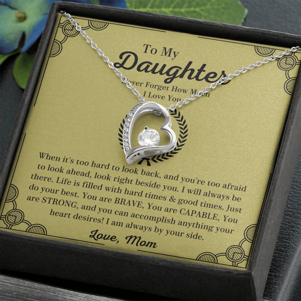 Mother to Daughter Gift Necklace