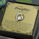 Mother to Daughter Gift Necklace