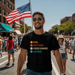 Video Gamer Legend T-Shirt – Funny Son Brother Gaming Tee