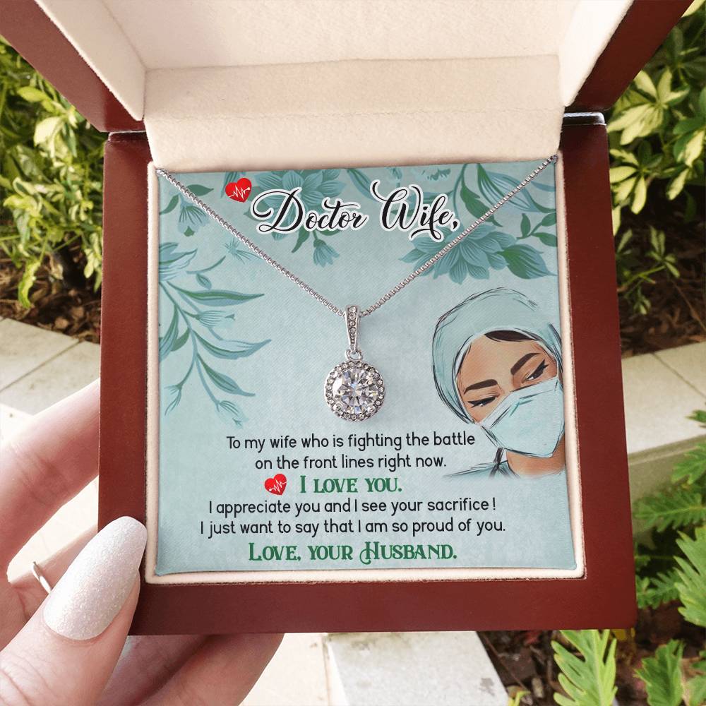 Doctor Wife Gift - Eternal Hope Necklace - Gift for Wife from Husband