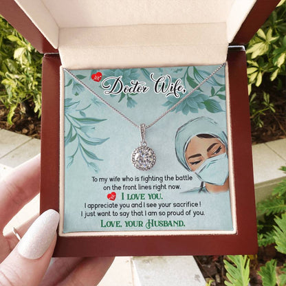 Doctor Wife Gift - Eternal Hope Necklace - Gift for Wife from Husband