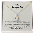 Holiday Gift for Daughter Graduation from Mom – Alluring Beauty Necklace