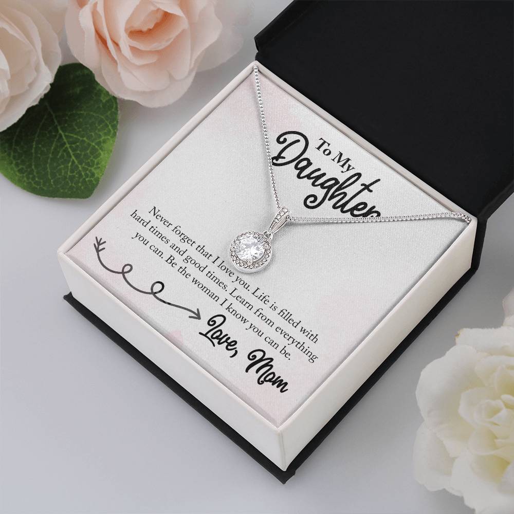 Daughter Necklace for Graduation Birthday Occasions from Mom – Eternal Hope Necklace