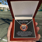 Best Gift for Wife from Husband - Emotional Love Jewelry for Birthday, Valentine’s Day, Anniversary & Christmas - Lucky In Love Necklace