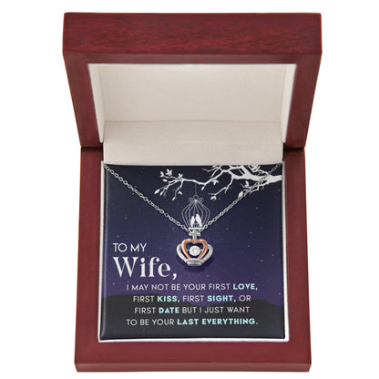 Unique Gift for Wife - Loving Jewelry from Husband for Birthday, Valentine’s Day & Holidays - Crown Pendant Necklace